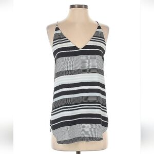 LOFT Monochrome Striped Top